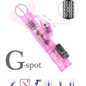 Rabbit Vibrator, Clitoris Stimulator, Adult Toys, Sex Massager, Female Masturbator, Anal Plug, G-Spot Massager,