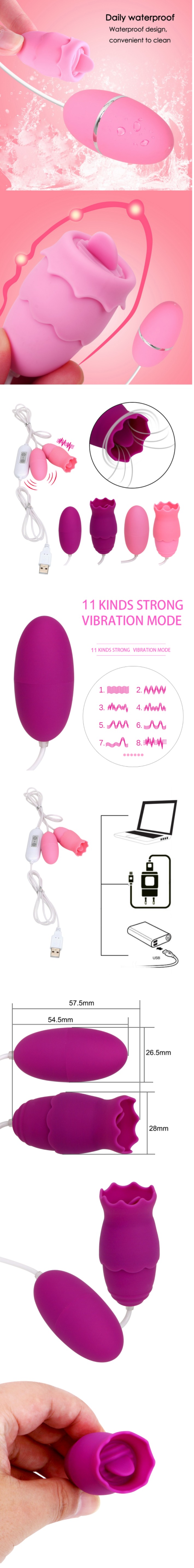 Tongue Vibrator, Vibrating Egg, Clitoris Stimulator, Sex Toys for Women, Female Masturbator Massager, Anal Lick, Erotic Machine, Adult Toys, Female Massager,