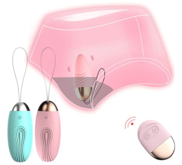 Insertable Vibrating Egg, Vaginal Massager, G-spot Stimulator Vibrator, Sex Toys Women,