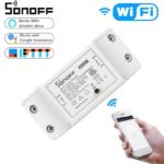 SONOFF BASIC WiFi Smart Switch App Remote Control WiFi Wireless Module Works with Amazon Alexa Google Assistant