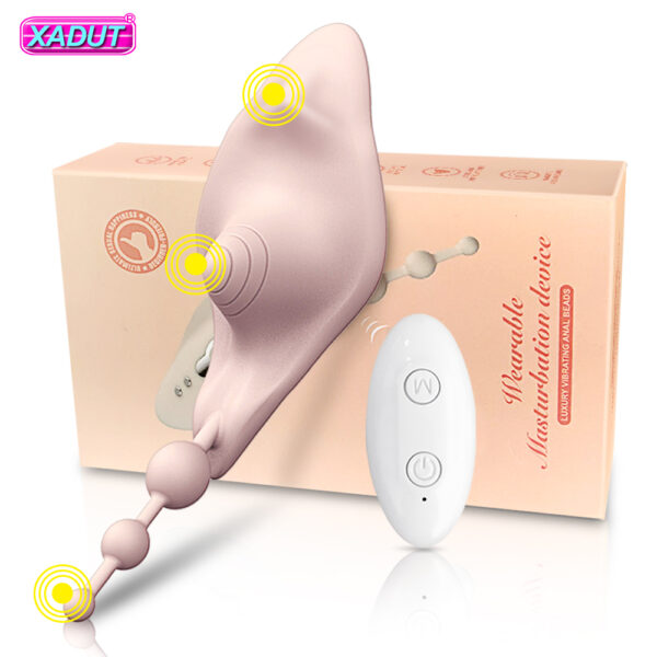 Wireless Remote Control Panties Vibrators for Women Clitoris Stimulator Vibrator Female Anal Sex Toys Goods for Adults 18