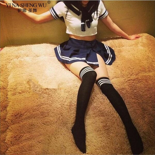 Japan/Korean Costume Schoolgirl Lingerie Dirndl School Girl Sexy Cute Costumes Women Cosplay Halloween Uniforms JK Clothing Sets - Image 2