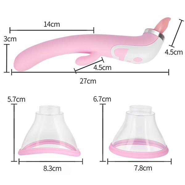 Pussy Dildo Vibrators Adult Sex Toys For Vagina Nipple Sucker Licking Clit Stimulation Heating Vibrators for Women Intimate Good - Image 6