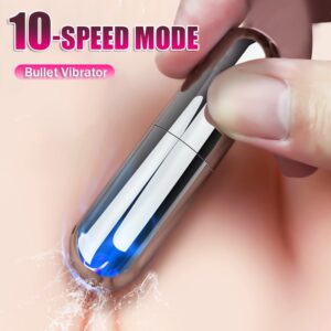 10 Speed Mini Bullet Vibrators For Women Sexy Toys For Adults 18 Vibrator Female Clitoris Climax Stimulator Dildo Sex Toys Shop