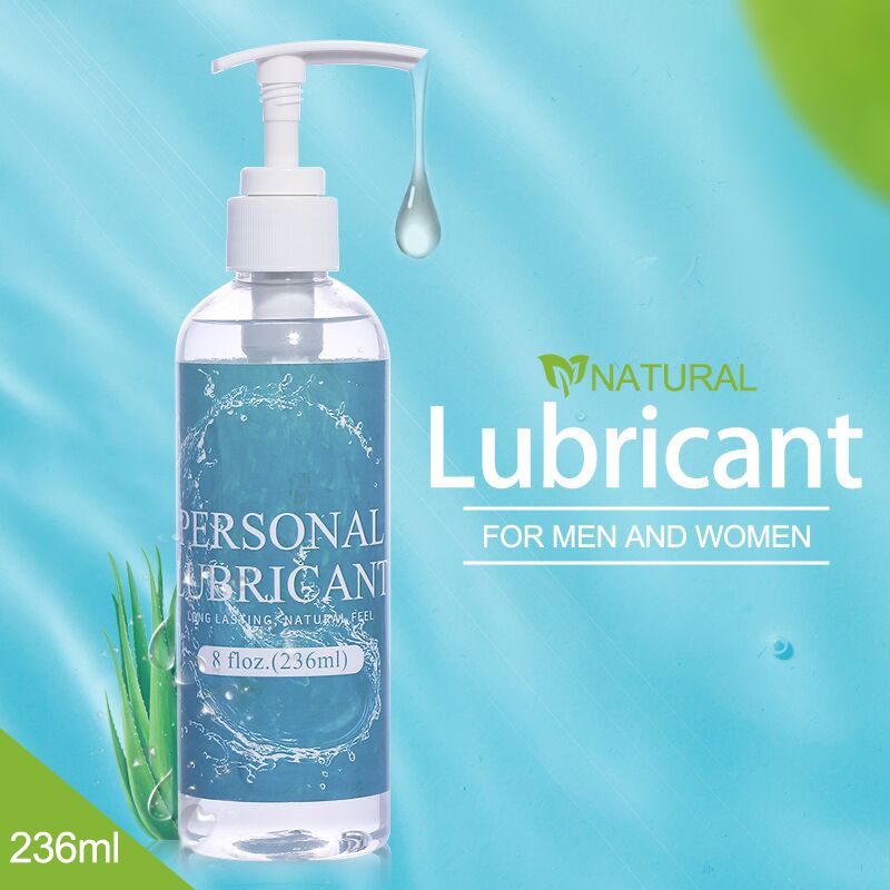 236ml Water Soluble Lubricant Vagina Anal Body Intimate Massage Oil Adult Flirt Sex Shop For