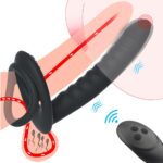 Double Penetration Vibrator Sex Toys For Couples Strapon Dildo Vibrator Strap On Penis Sex Toys For Women Man
