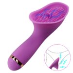 10 Mode Powerful G-spot Massage Tongue Licking Vibrator Thorn AV Rod Vaginal Clitoris Stimulator Brush Oral Women Sex Toys