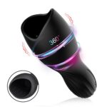 Male Masturbator Cup Glan Trainer Vibrator Oral Sex Toy for Men Pussy Vibration Delay Automatic Climax Glans Stimulate Adult 18