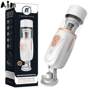 New Automatic Piston Telescopic sex Machine Electric Male Masturbator Air Sucking Retractable Vibrators Stroker Sex Toys For Men