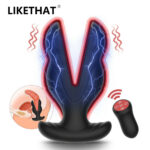 Anal Plug Vibrator Wireless Remote Control Vibrating Butt Plug Sex Toys For Men Clitoral G-Spot Prostate Massager Adult 18