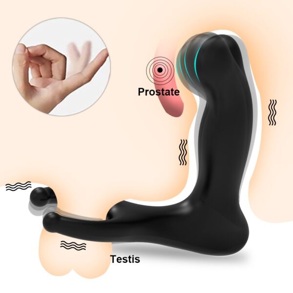 Wiggle Anal Vibrator Prostate Massager Male Vibrators Anal Plug Sex Toys For Men Wireless Remote Adult Sex Toys Butt Plug - Image 2