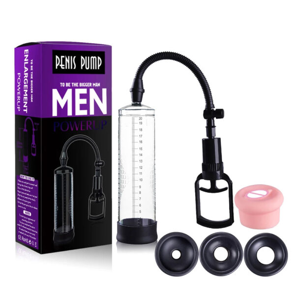 Enlarge Penis Pump Penis Enlargement Vacuum Pump Penis Trainer Cock Dick Extender Male Massager Pump Sex Toys For Men Penis Shop