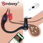 Sexy Toys Cockring for Men Couples APP Control Bluetooth Vibrator Adult goods for Men Masturbator Penis Ring Sexy Accessories