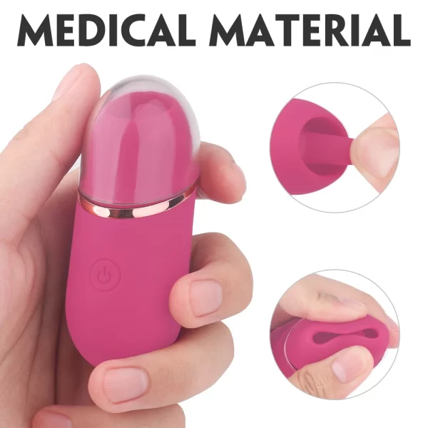 New TechnologyClit Vibrator Clitoral Sucking Tongue Licking Clitoris Stimulation Mini Toy 9 Powerful Vibration Modes Sex Toys - Image 3