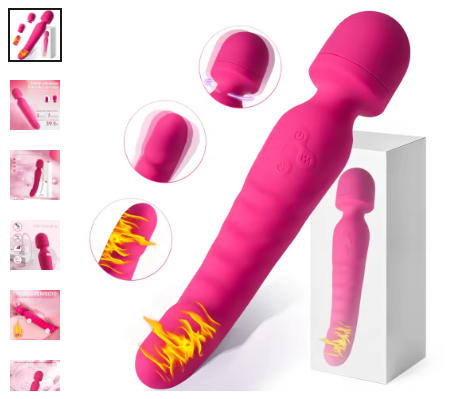 AV magic wand massage G-spot vibrator, G-spot vibrator, clitoral stimulator, female masturbation device, wand massager, dual head vibrator, heated vibrator, intelligent heating vibrator, waterproof vibrator, IPX7 waterproof, USB rechargeable vibrator, medical grade silicone vibrator, 360 degree bendable vibrator, strong vibrator, multiple vibration modes, 7 speed vibrator, bath vibrator, quiet vibrator, discreet packaging, personal massager, women's pleasure toy, silicone vibrator, clitoris stimulator, magic wand massager