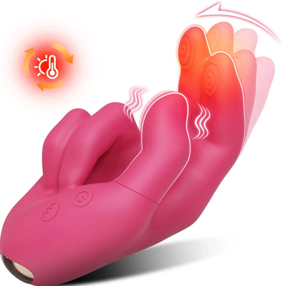 Wiggle Finger Vibrator for Women Sex Toys G-Spot Vagina Vibrator Heating Vibrators Female Masturbator Clitoris Clit Stimulator