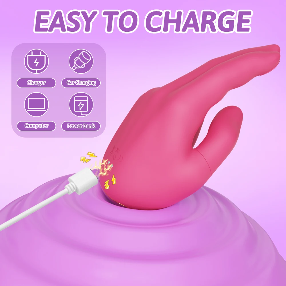 Wiggle Finger Vibrator for Women Sex Toys G-Spot Vagina Vibrator Heating Vibrators Female Masturbator Clitoris Clit Stimulator - Image 6